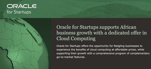 Oracle for Startups Program for African Technology Startups