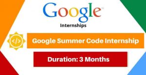 Google Summerj Internship Program