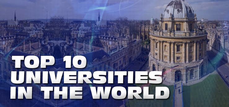 Top 10 universities in the world