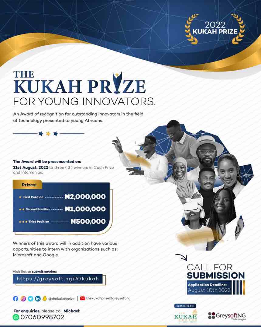 Kukah Prize for Young Innovators