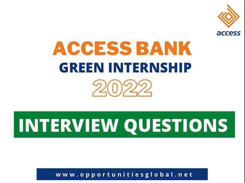 access bank green internship interview questions-1