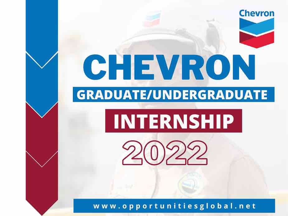 chevron internship program 2022