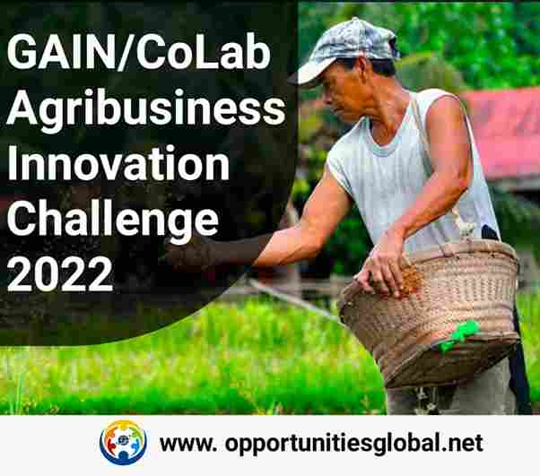 GAIN/CoLab Agribusiness Innovation Challenge 2022