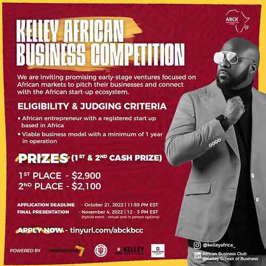 kelley africa business case competition