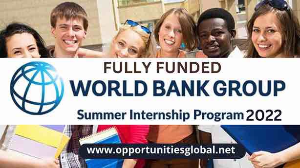 world bank paid internship program