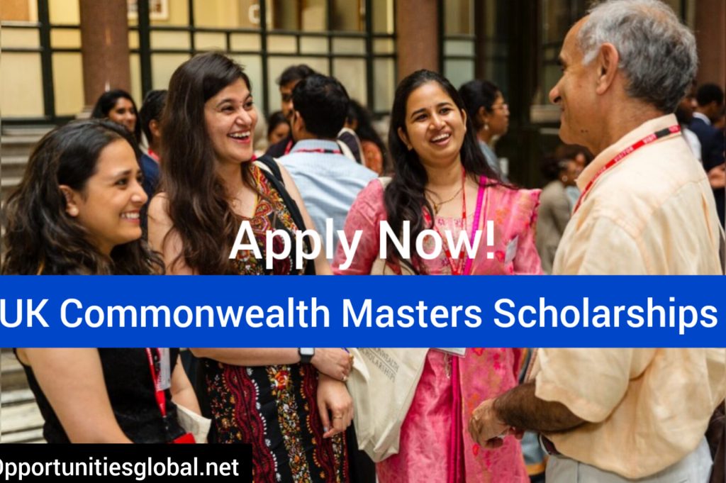 Fully funded UK Commonwealth Masters Scholarships 2024