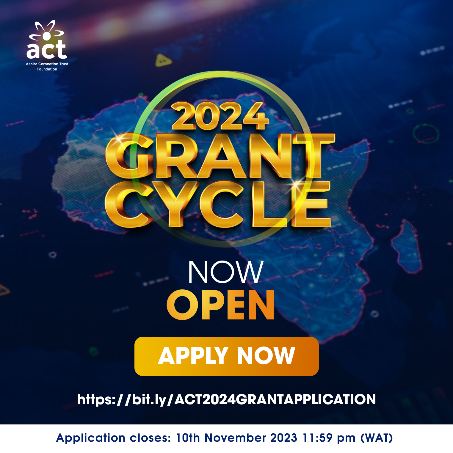 ACT Foundation 2024 Grant Cycle for Nonprofits and Social Enterprises