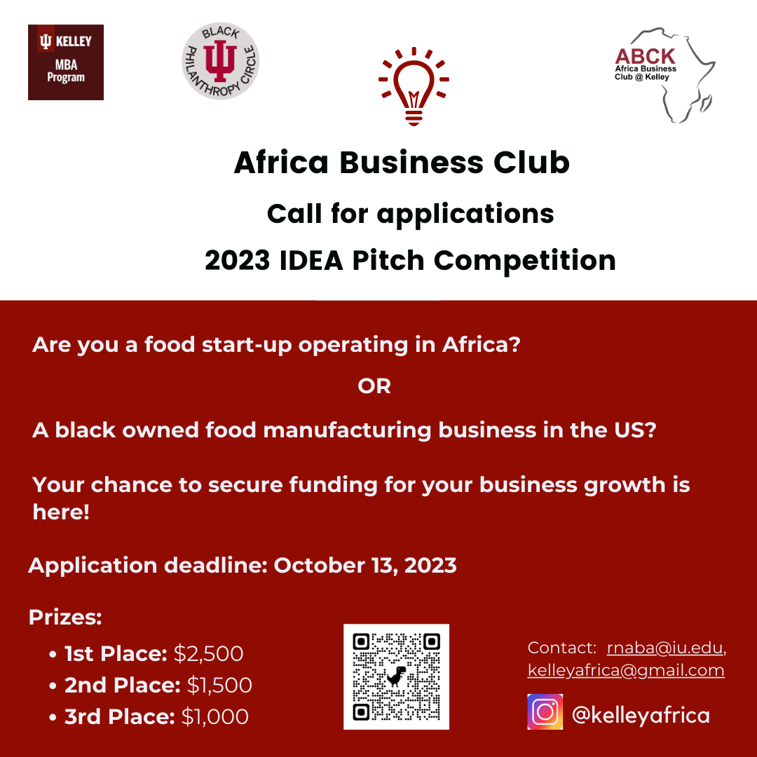 Africa Business Club @Kelly Pitch Competition