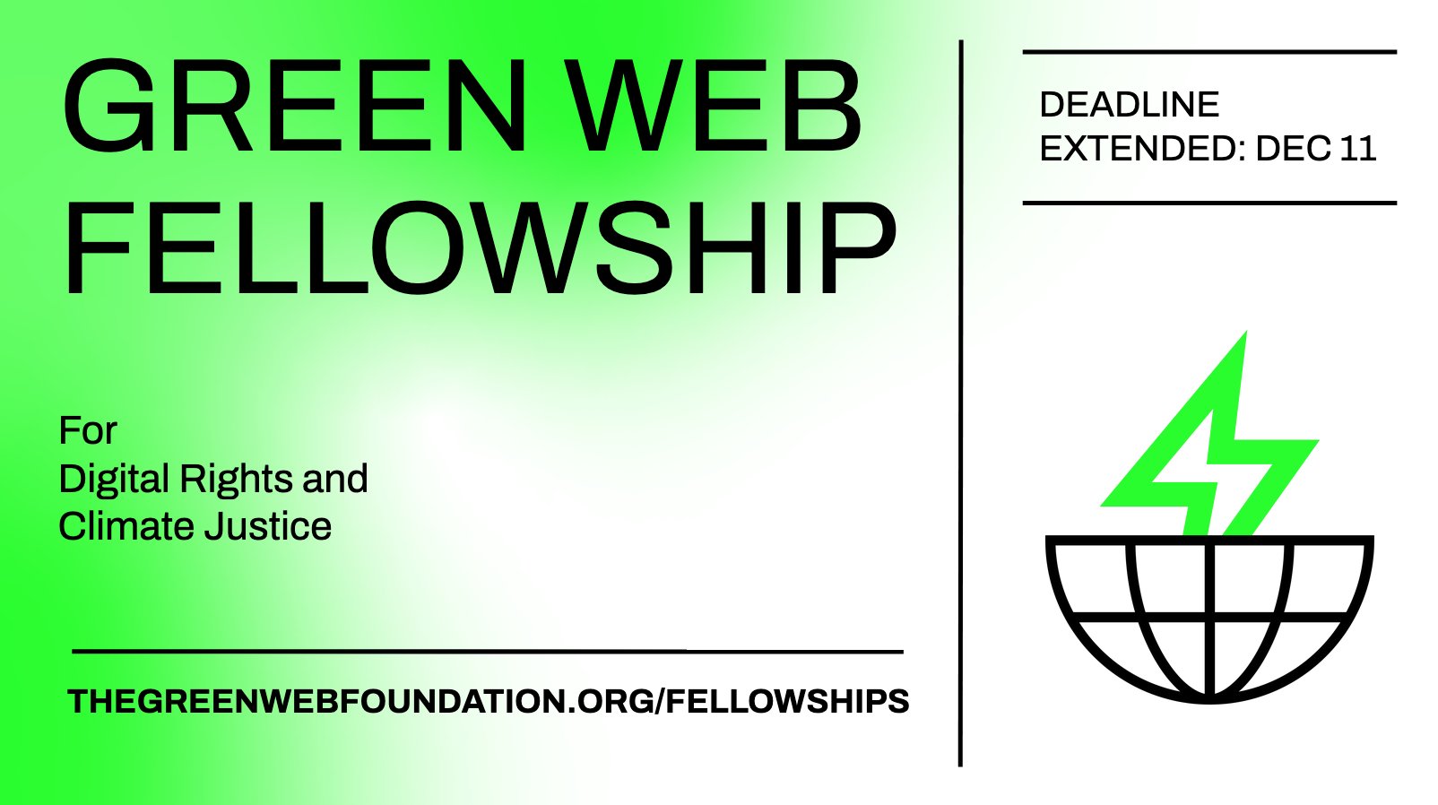 Green Web Foundation Fellowship