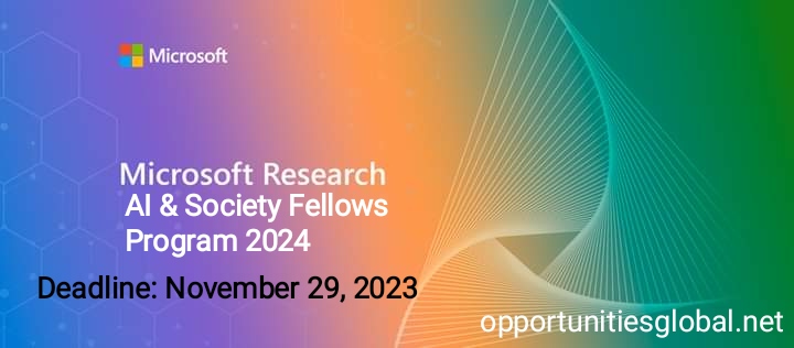 Microsoft Research AI & Society Fellows