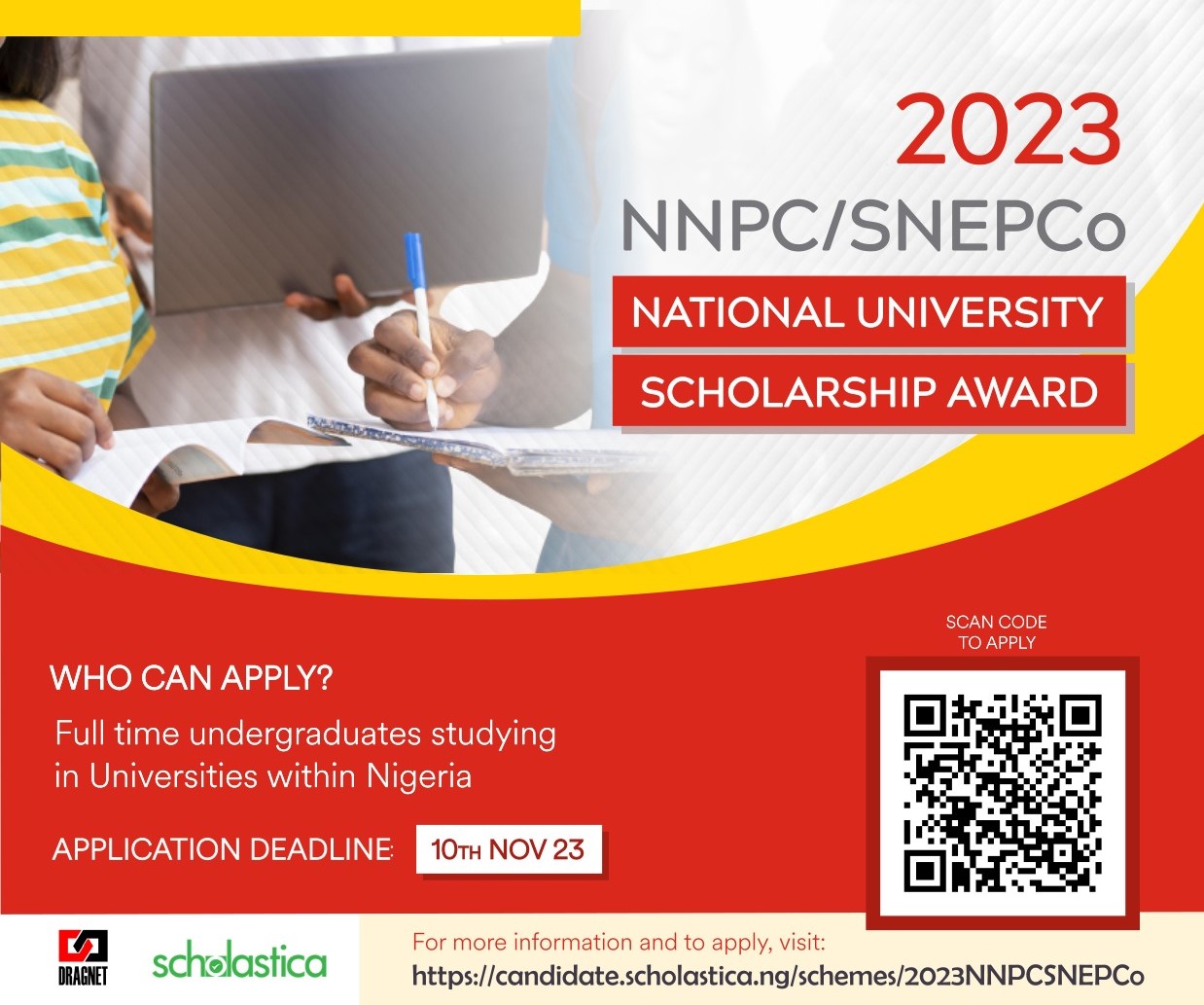 2023 NNPC SNEPCo National University Scholarship Award for Undergraduates