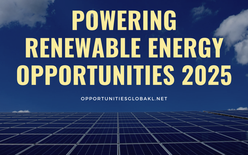 POWERING RENEWABLE ENERGY OPPORTUNITIES 2025