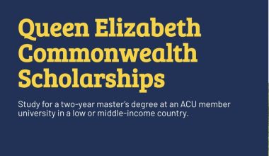 Queen Elizabeth Commonwealth Scholarship