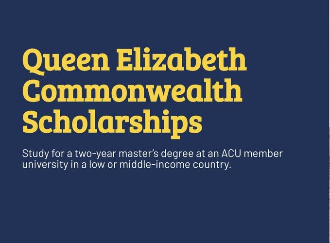 Queen Elizabeth Commonwealth Scholarship